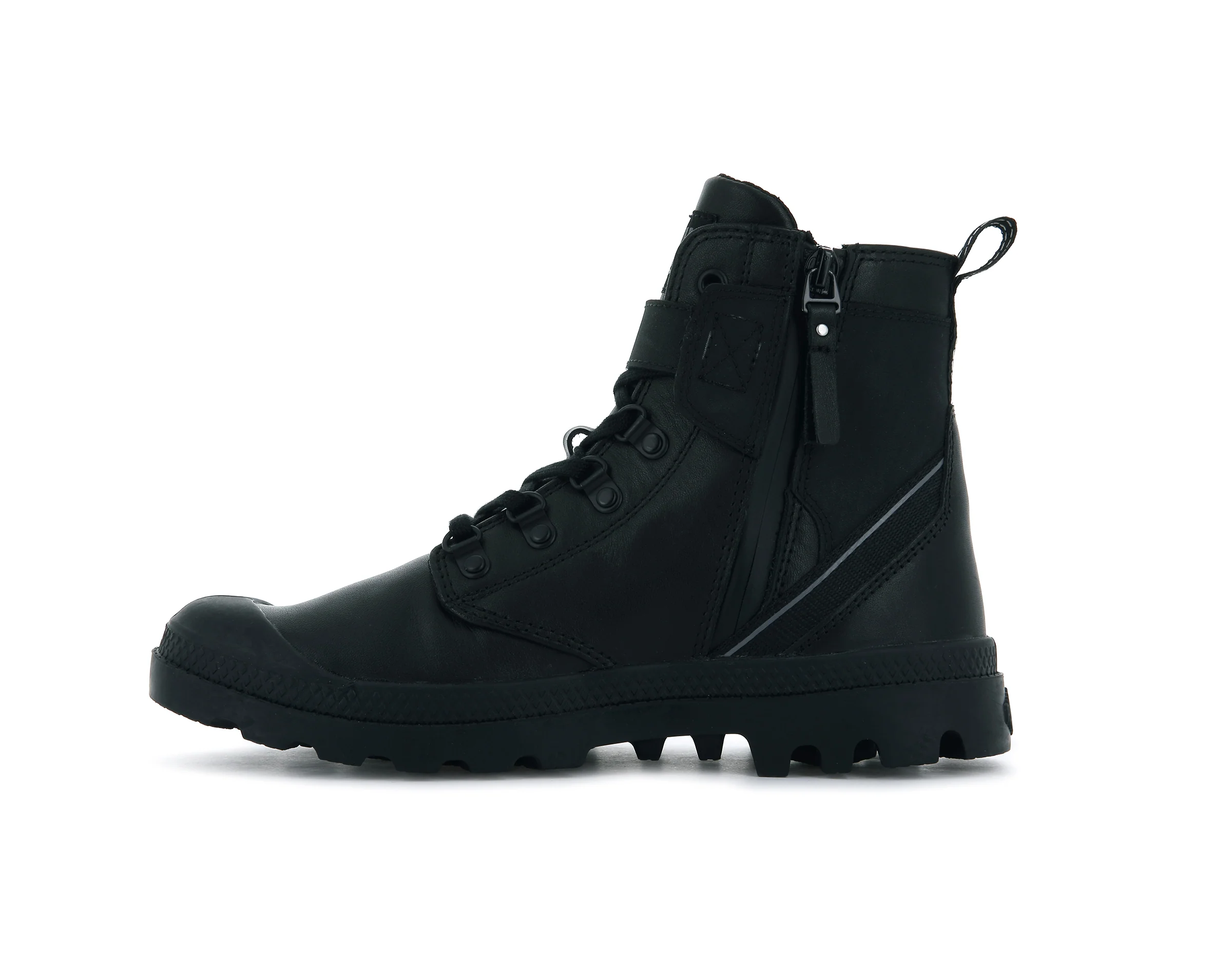 76856-008-M | PAMPA RANGER LEATHER | BLACK/BLACK - Image 4