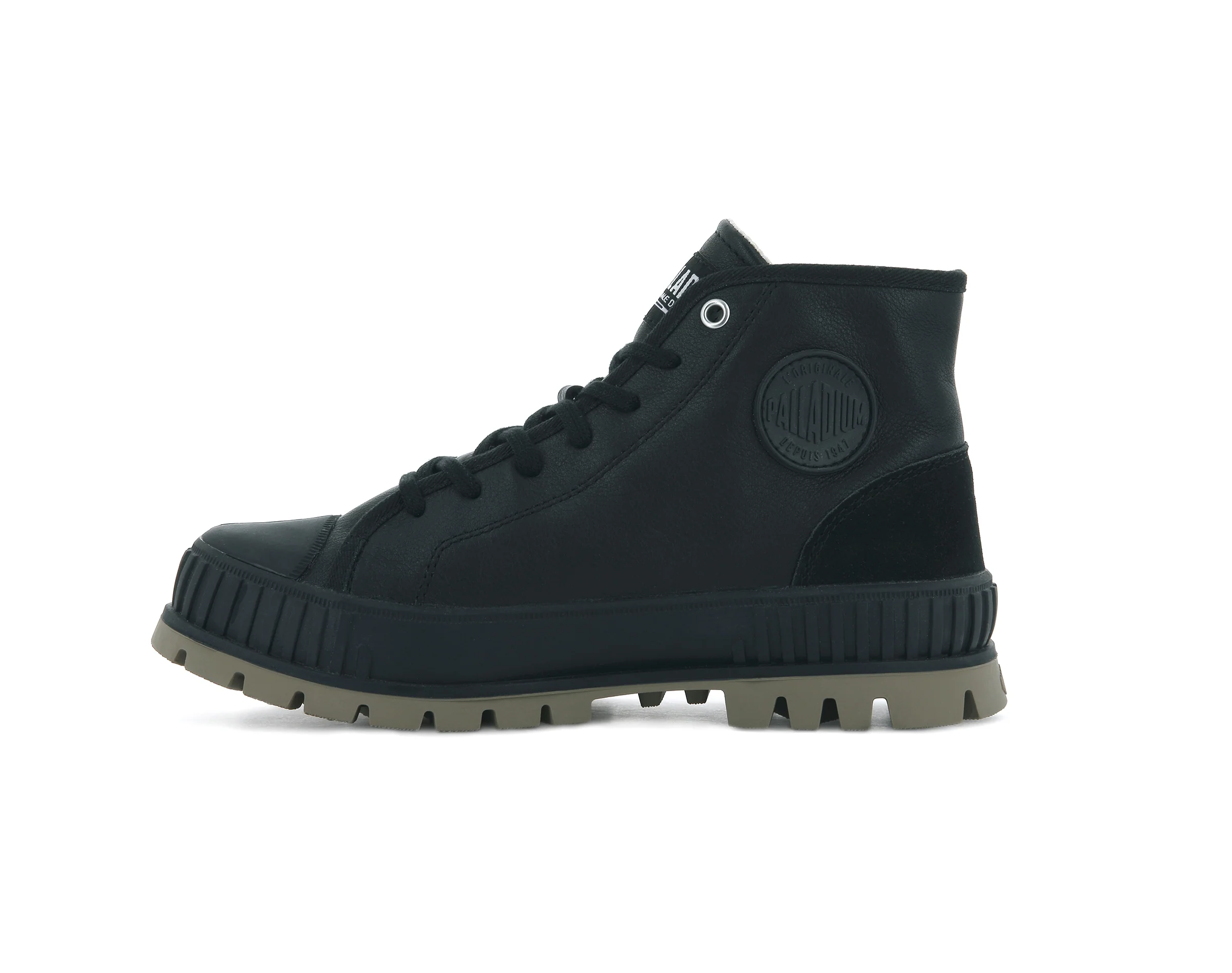 76900-008-M | PALLASHOCK MID OG LEATHER | BLACK - Image 4