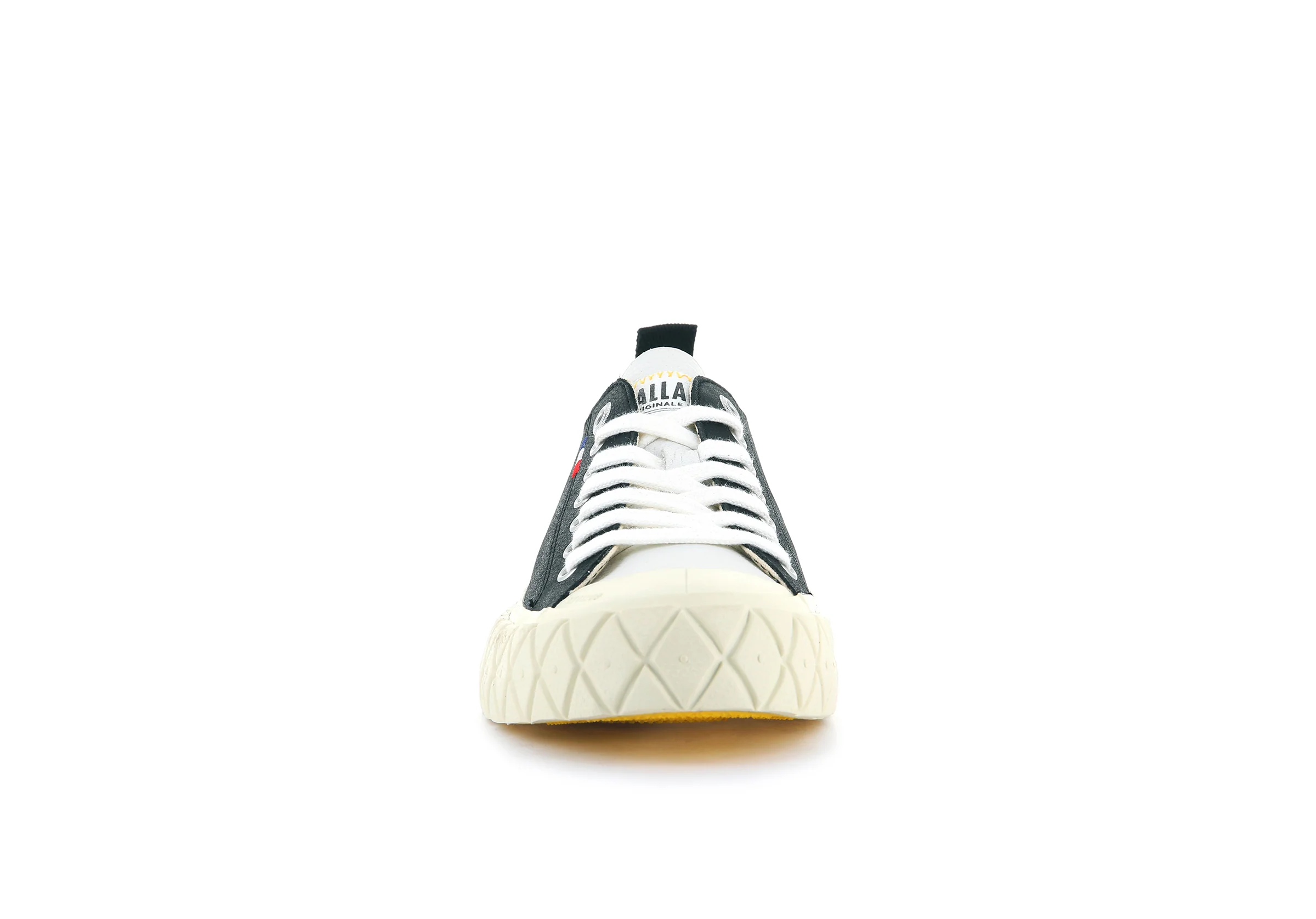 77017-002-M | PALLA ACE LEATHER | BLACK/WHITE - Image 2