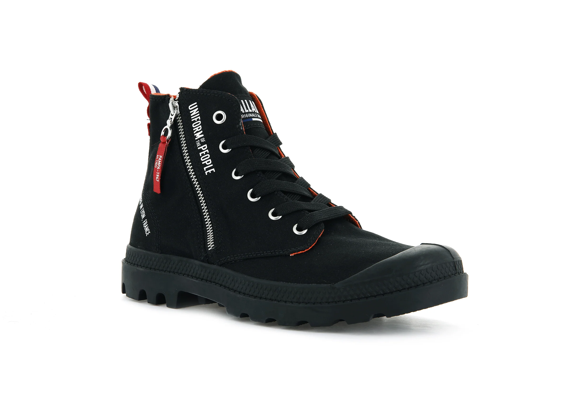 77023-008-M | PAMPA HI OUTZIP UNIFORM OF THE PEOPLE | BLACK/BLACK - Image 2
