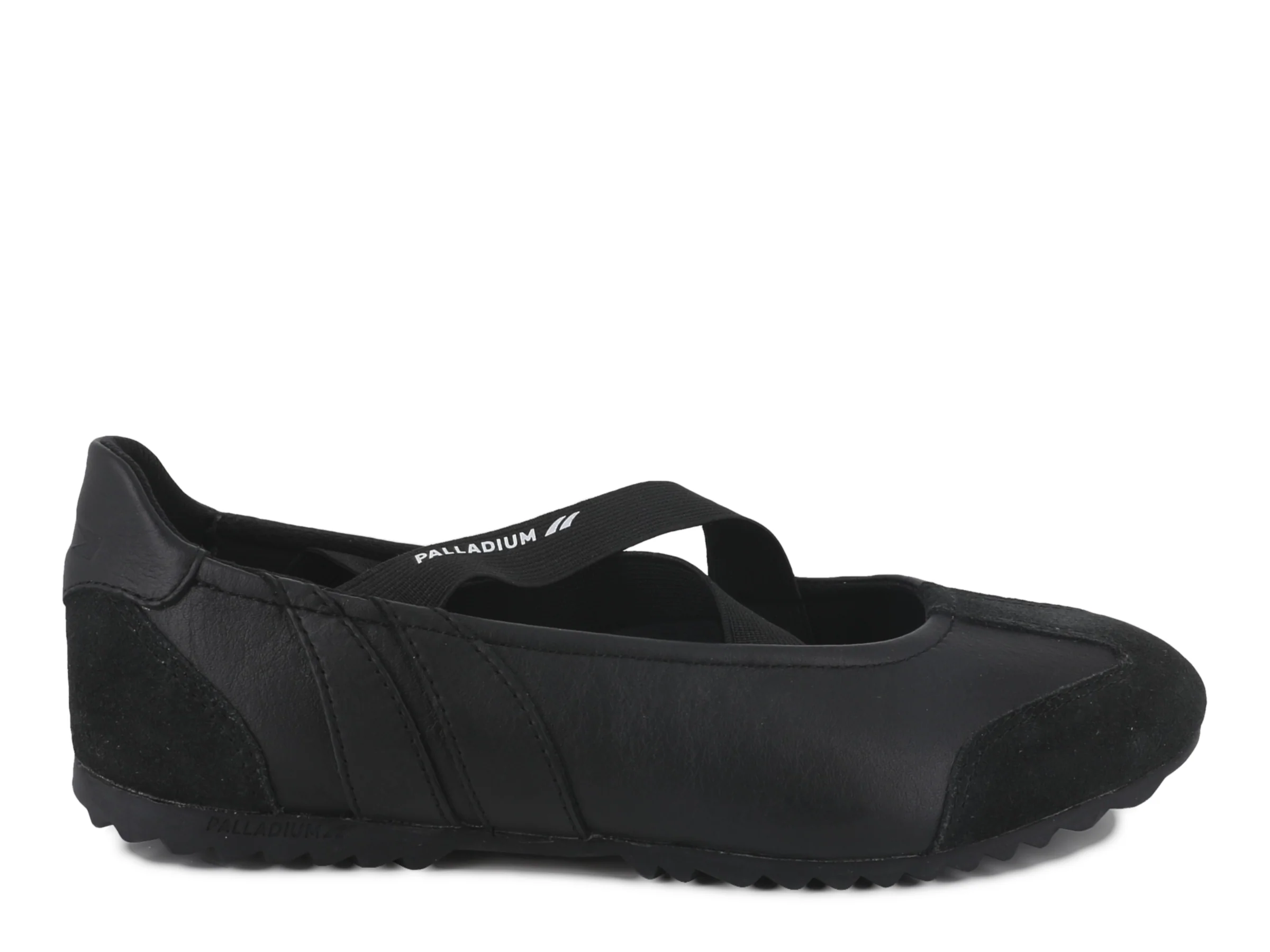 94645-008-M | RACER BALLERINA LEATHER | BLACK