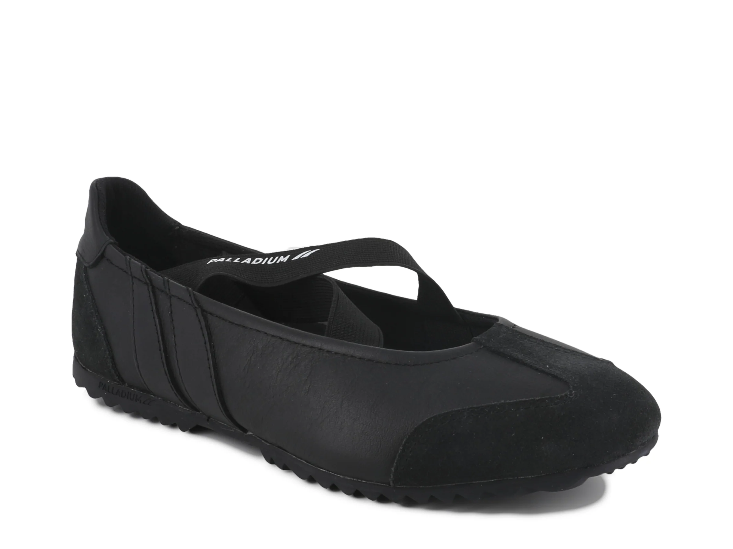94645-008-M | RACER BALLERINA LEATHER | BLACK - Image 2