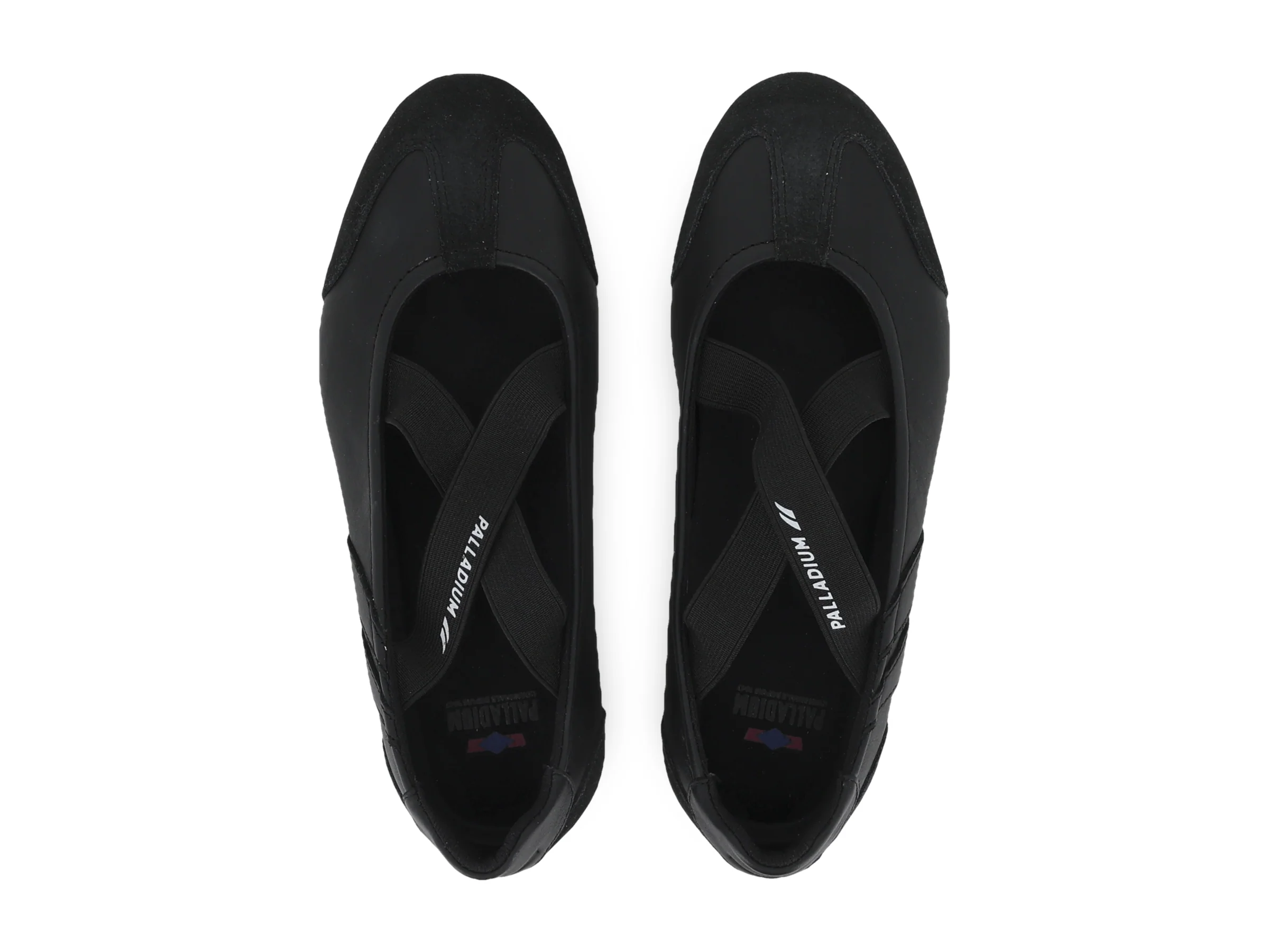 94645-008-M | RACER BALLERINA LEATHER | BLACK - Image 3