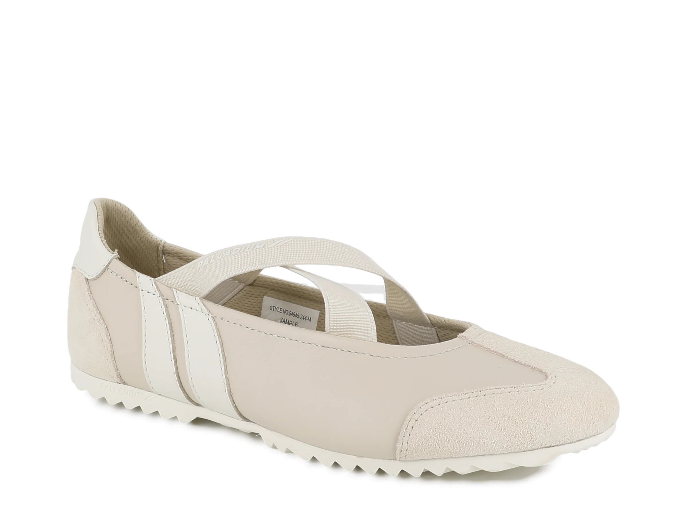 94645-244-M | RACER BALLERINA LEATHER | WHITECAP GRAY - Image 2