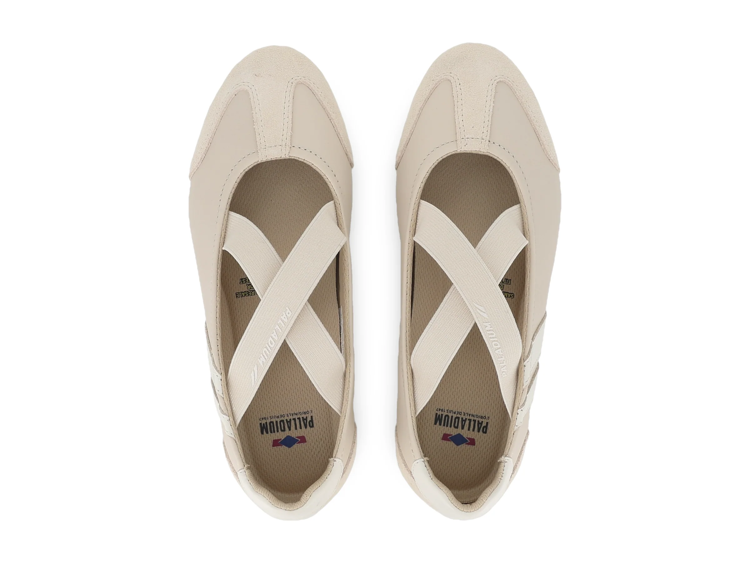 94645-244-M | RACER BALLERINA LEATHER | WHITECAP GRAY - Image 3