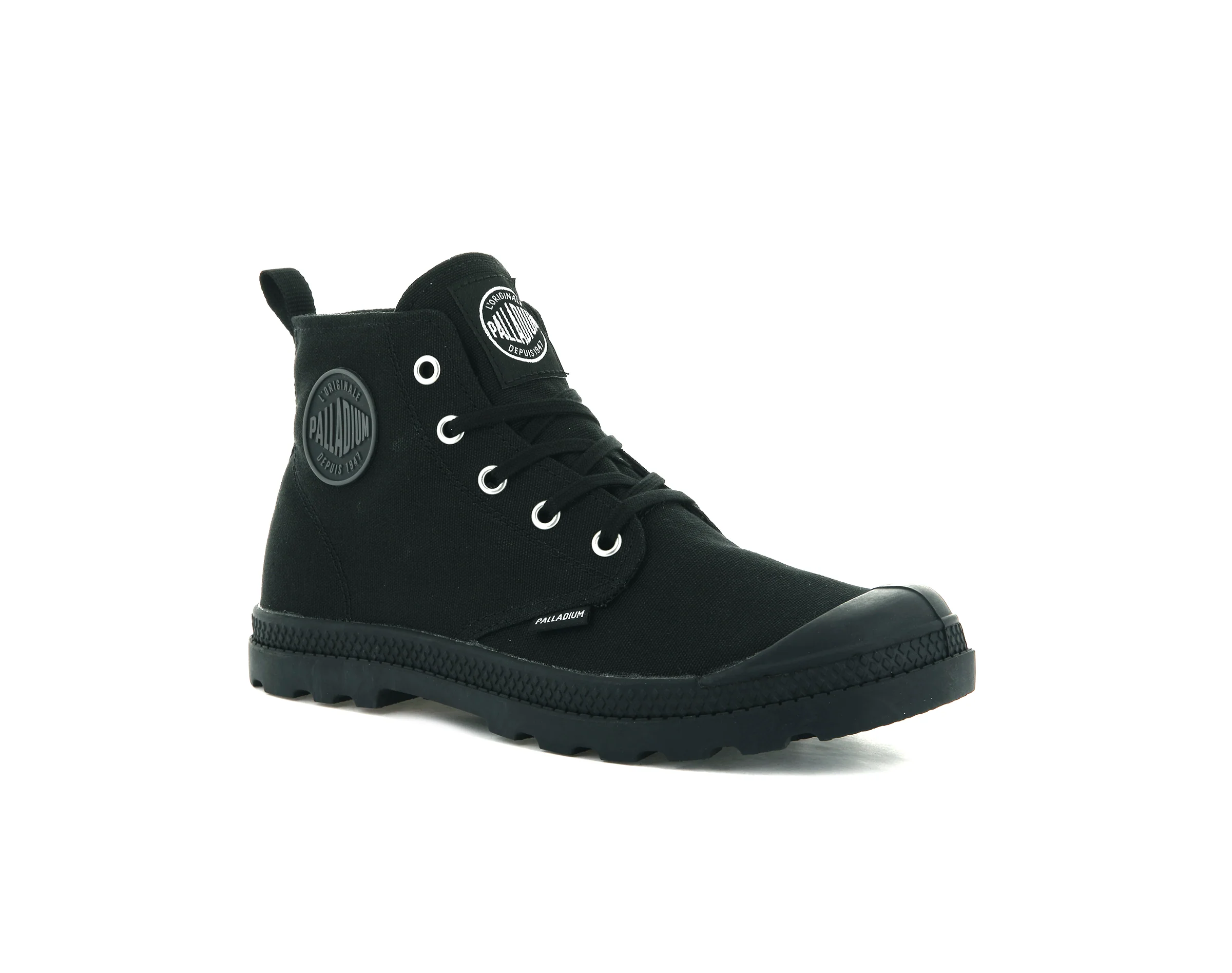 96710-001-M | PAMPA LP MID CANVAS | BLACK/BLACK - Image 2