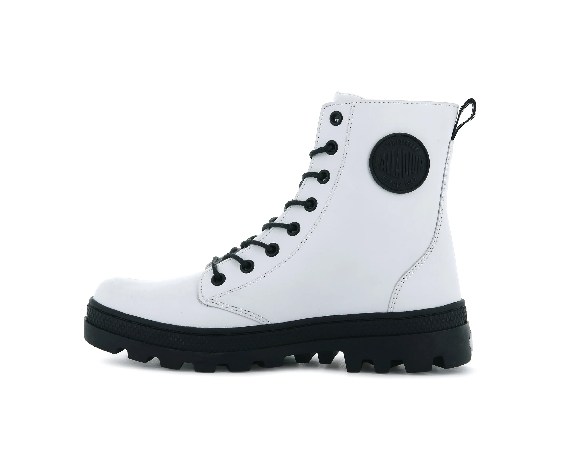 96840-100-M | PALLABOSSE OUTZIP LEATHER | WHITE - Image 4