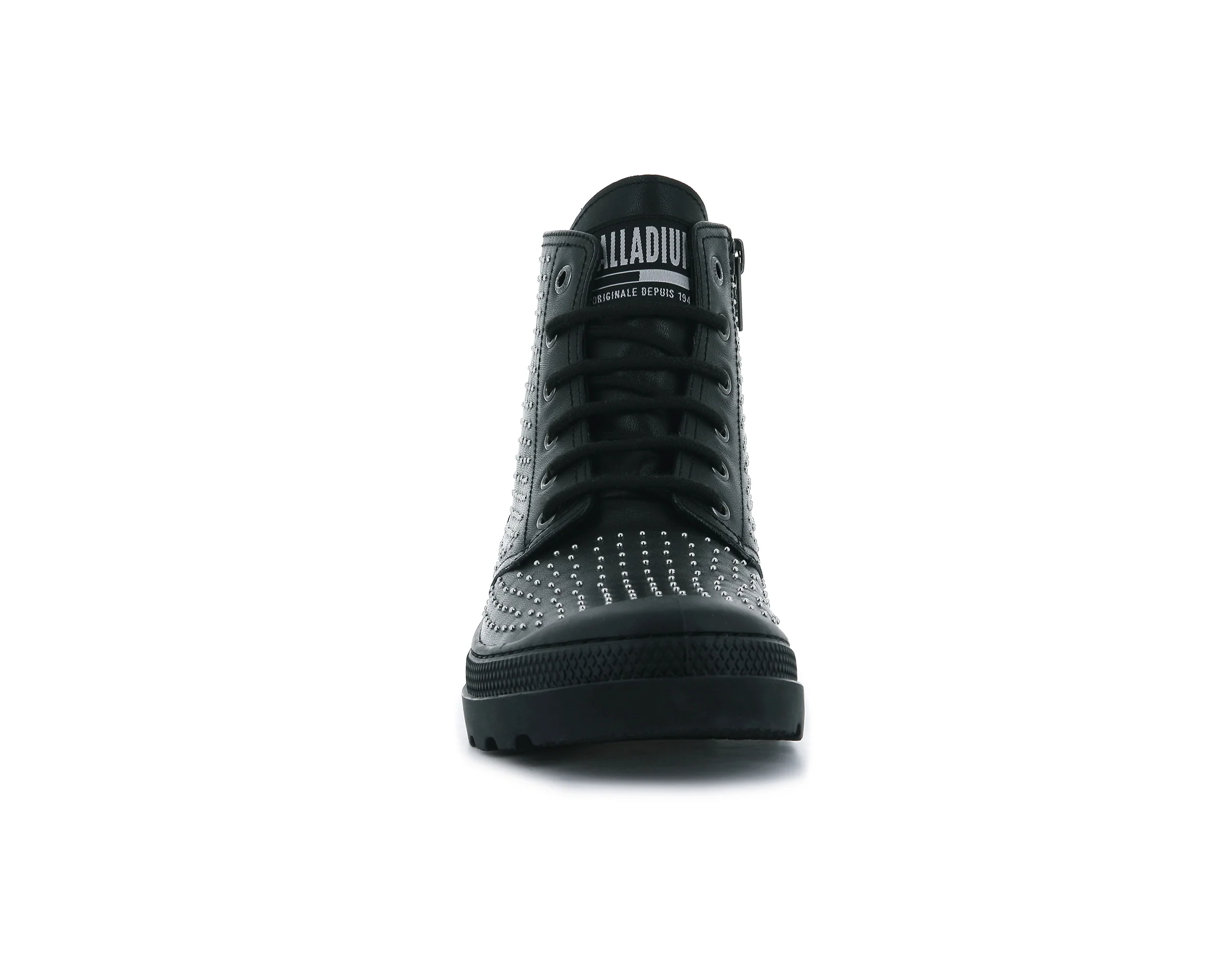 96950-001-M | PAMPA AVENUE HI ZIP STUD | BLACK/BLACK - Image 3