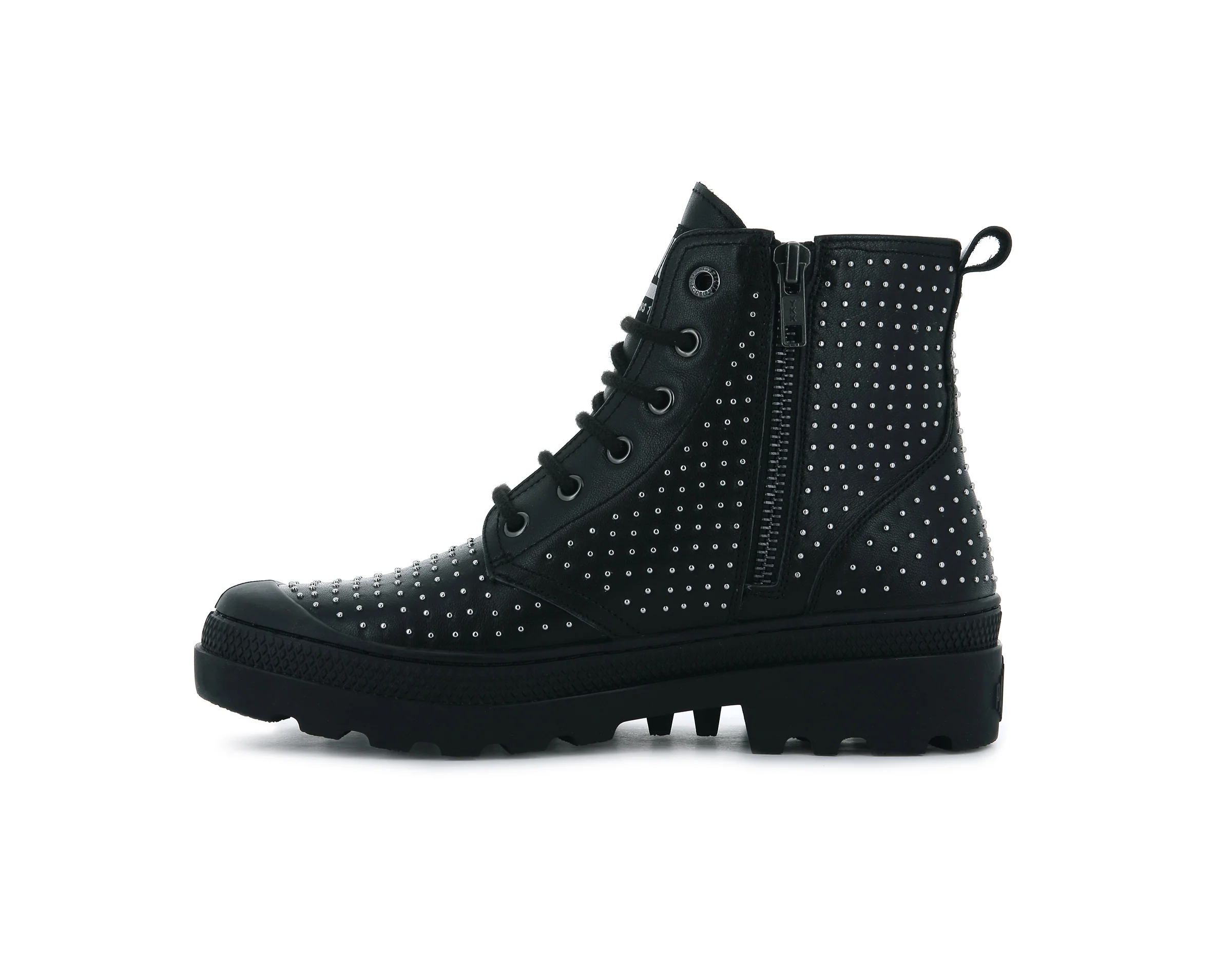 96950-001-M | PAMPA AVENUE HI ZIP STUD | BLACK/BLACK - Image 4