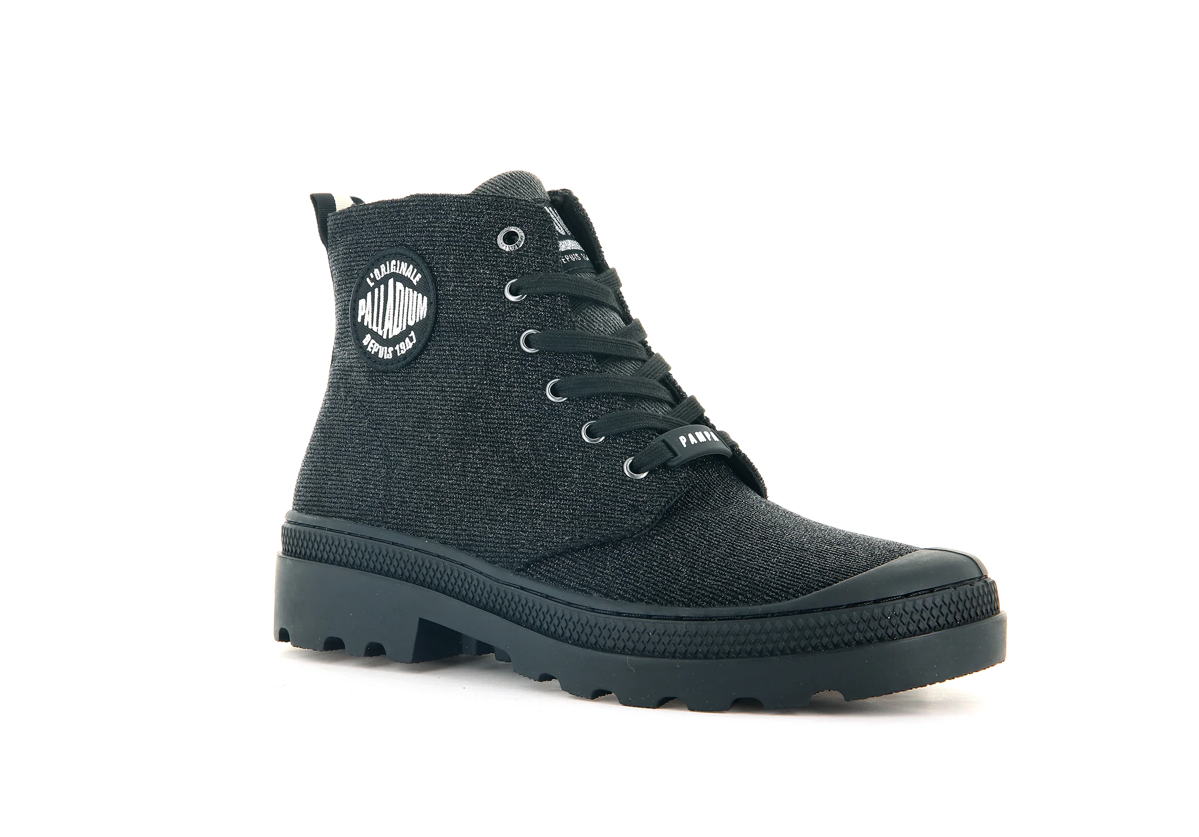 97091-001-M | PAMPA AVENUE HIGH GLIT | BLACK/BLACK - Image 2