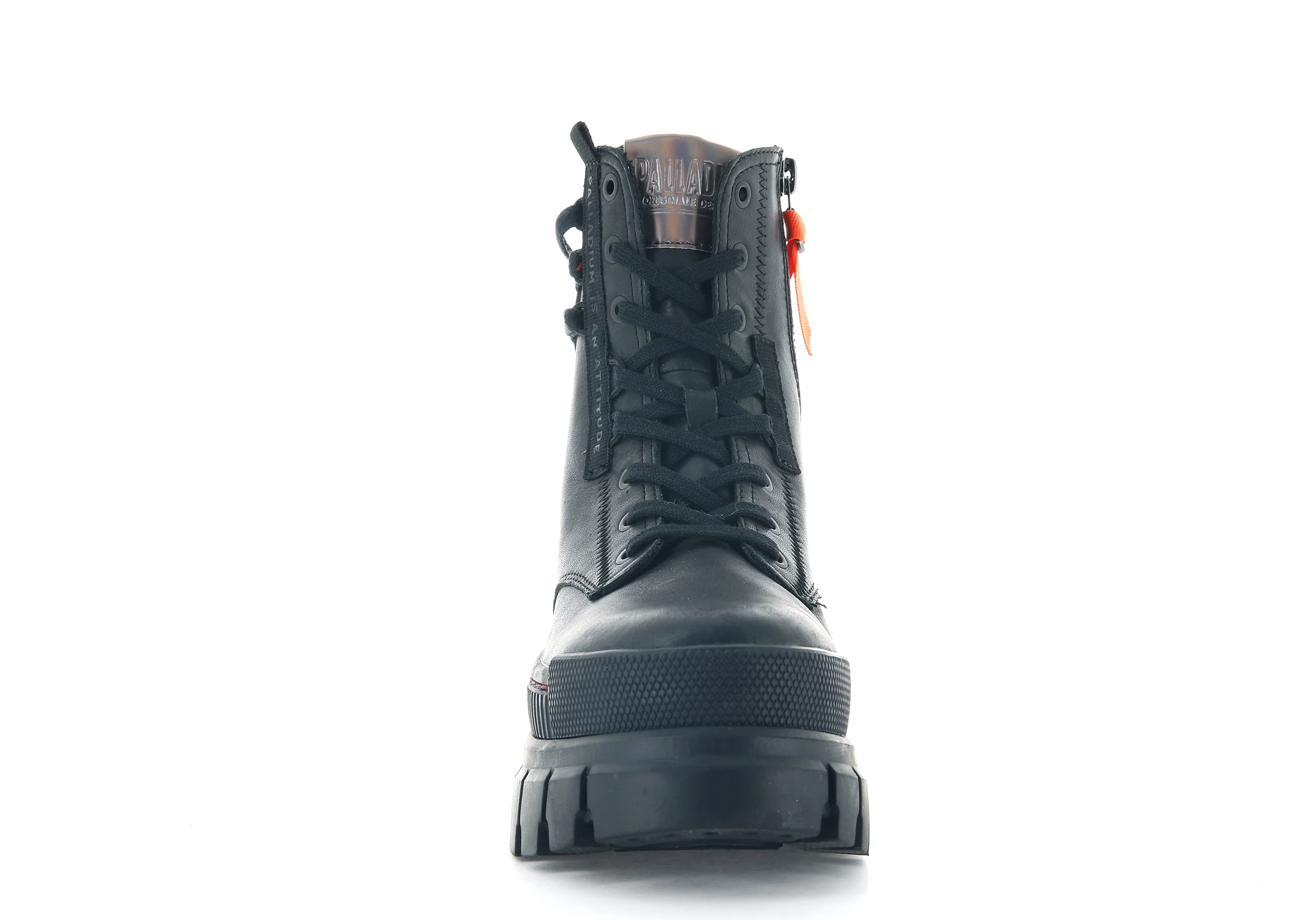 97240-010-M | REVOLT BOOT LEATHER | BLACK/BLACK - Image 2