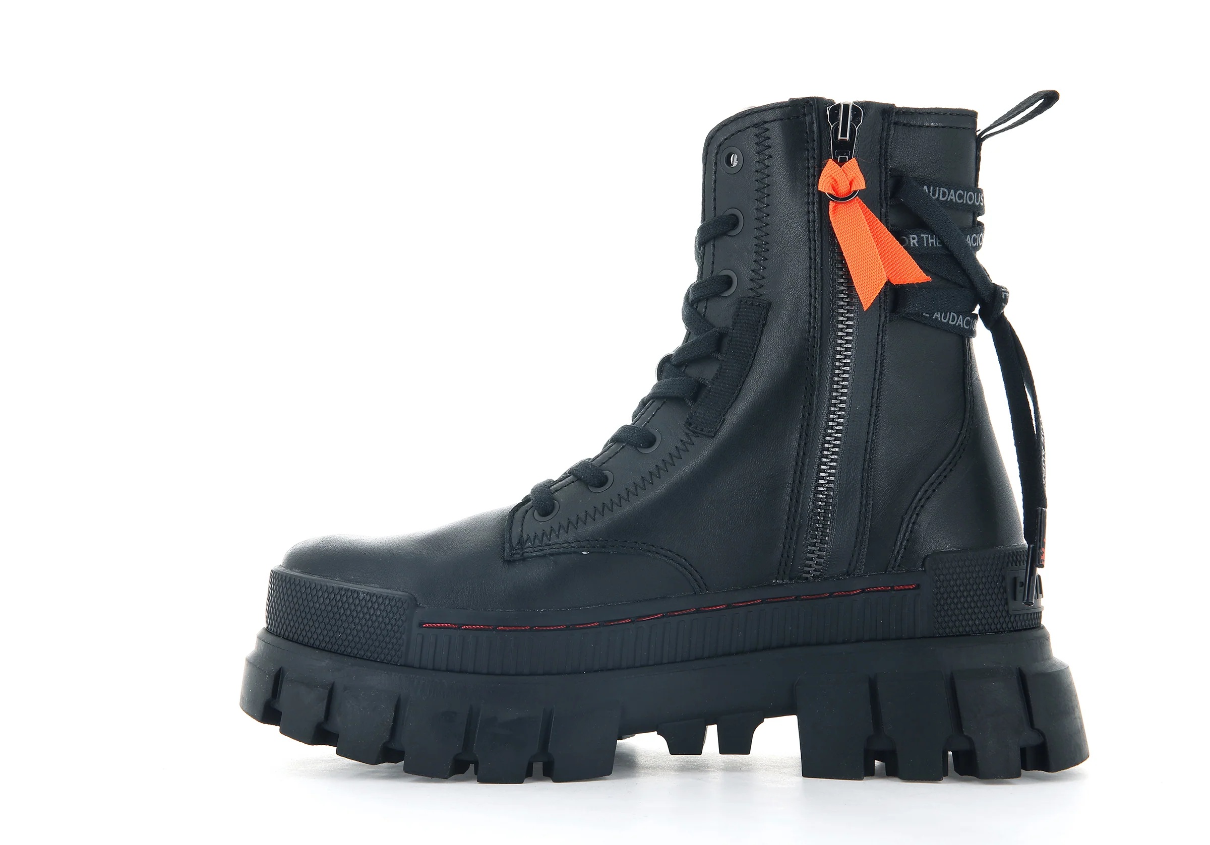 97240-010-M | REVOLT BOOT LEATHER | BLACK/BLACK - Image 3