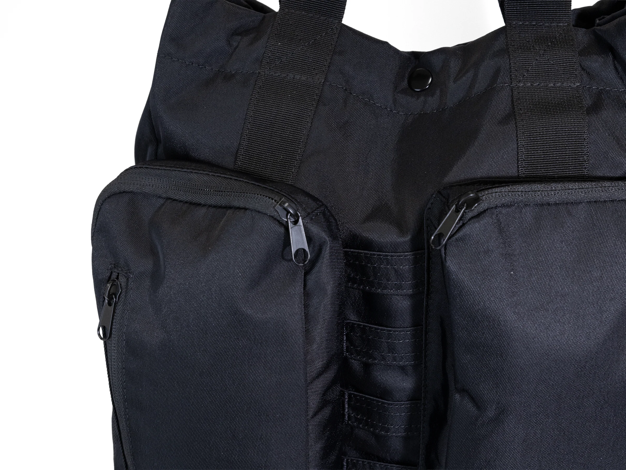 BG688-008 | TOTE BAG | BLACK - Image 2