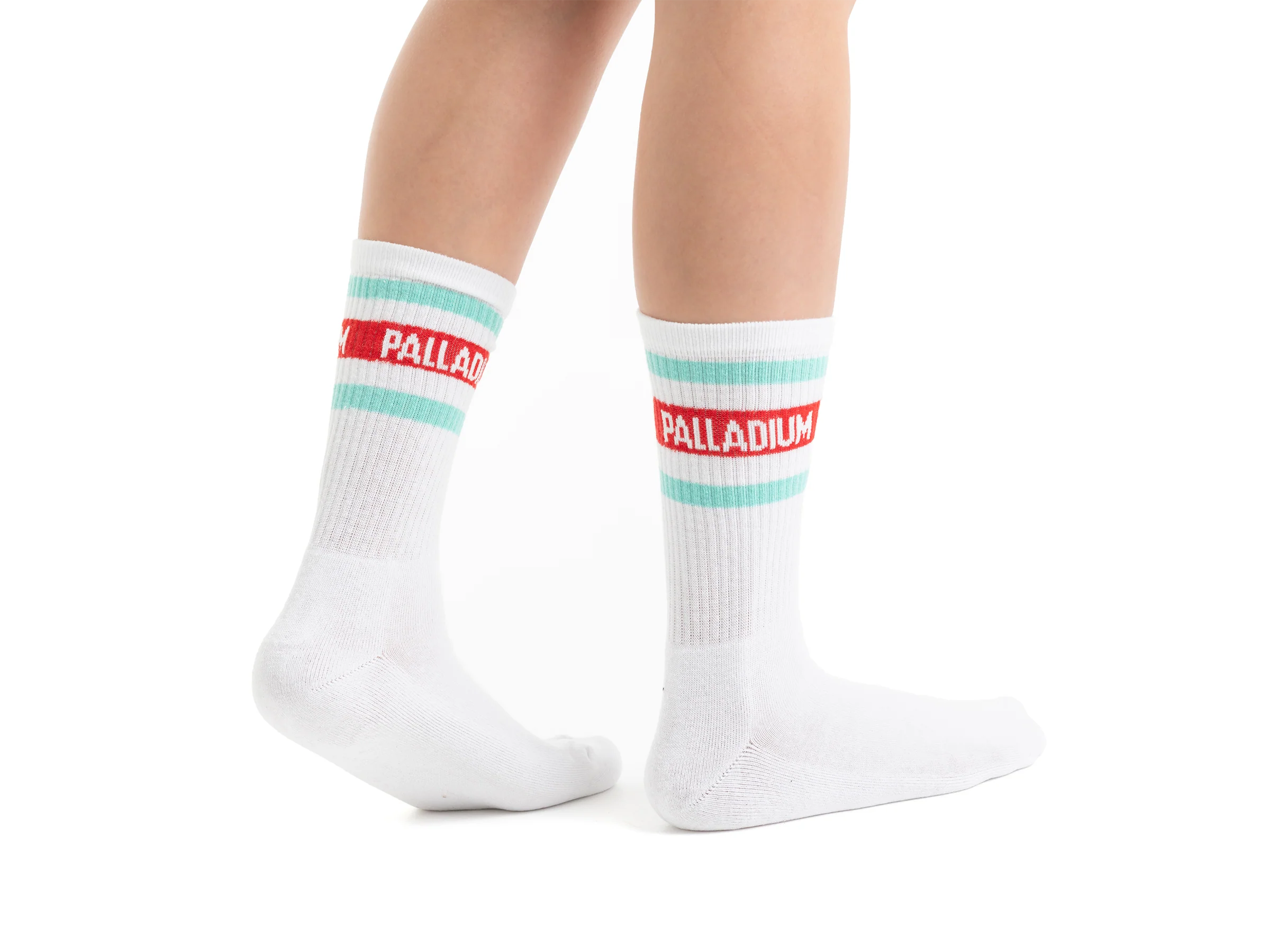 SX7381-001 | MID HEIGHT STR SOCKS | AQUA SKY - Image 2